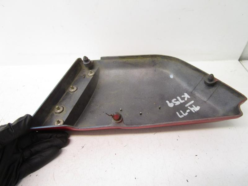 1975 75 Kawasaki KZ 400 Left Side Covers Red 36001-048-2K